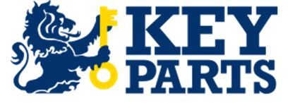 Комплект тормозных колодок, дисковый тормоз KEY PARTS KBP1868